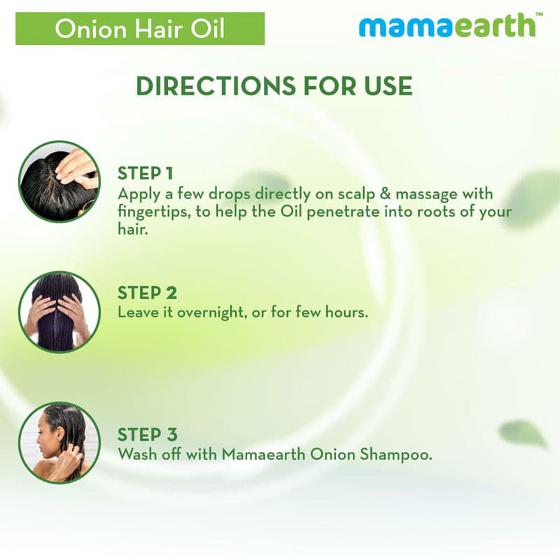 Mamaearth Onion Hair Oil  250 ml 