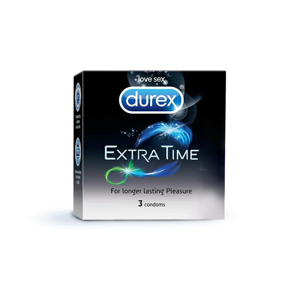 Durex Extra Time- 3 Condoms 