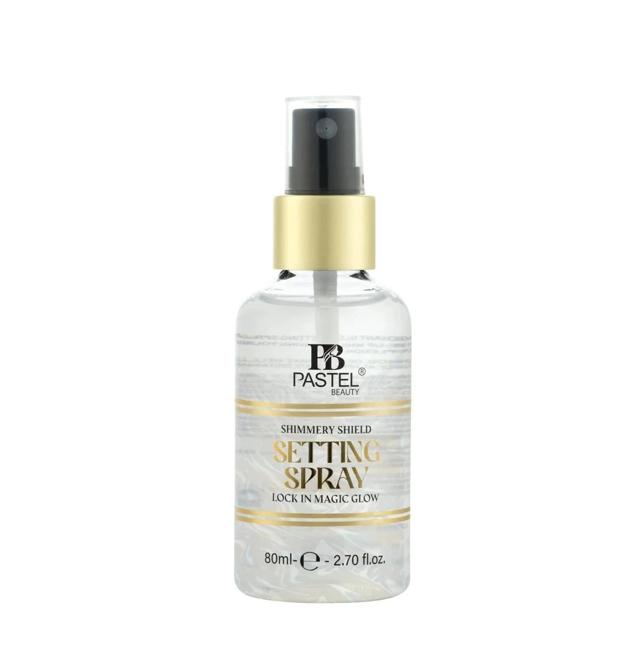 PASTEL BEAUTY Silver Shimmery Shield Setting Spray Moonlight (PB-MF29) 80ml