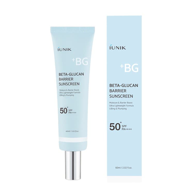Iunik Beta Glucan Barrier Sunscreen SPF50 PA +++ 60ml 