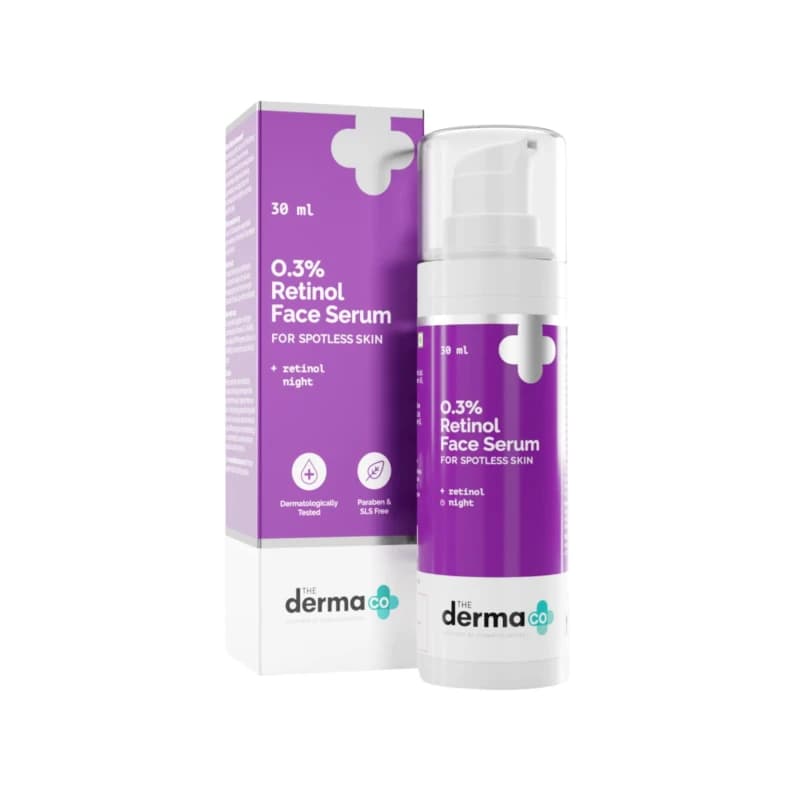 The Derma CO 0.3% Retinol Face Serum for Spotless Skin 30ml