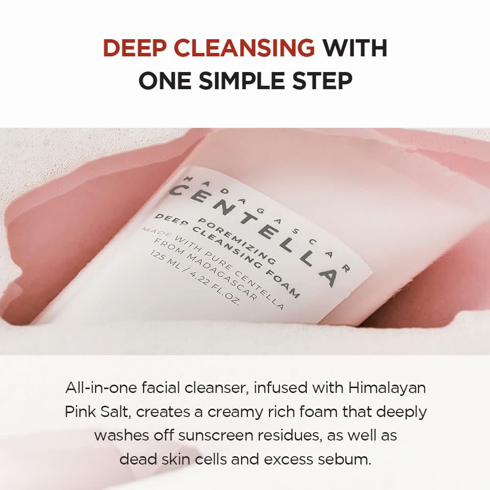 SKIN1004 Madagascar Centella Poremizing Deep Cleansing Foam 125ml 