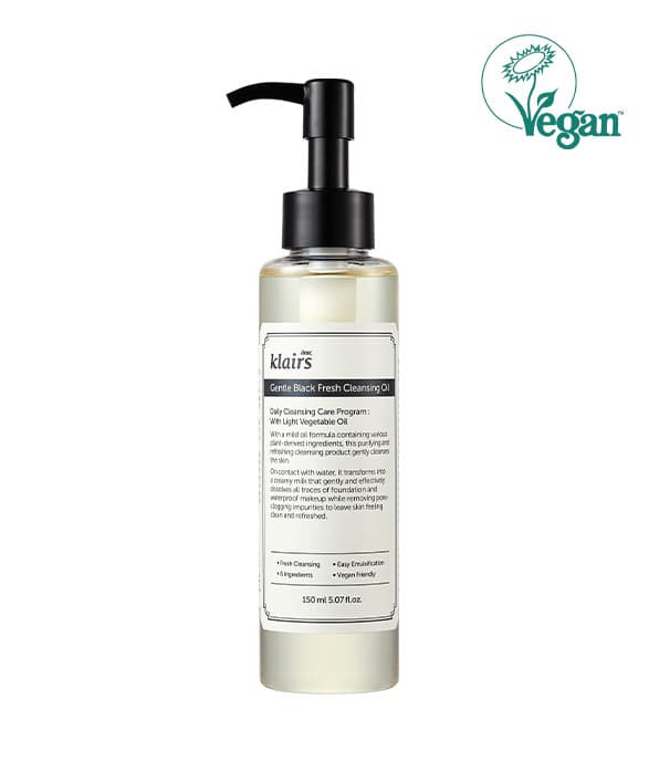 Klairs Gentle Black Fresh Cleansing Oil 150ml 