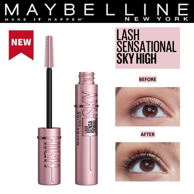 Maybelline Lash Sensational Sky High Waterproof Very Black Mascara